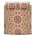 Pastel Ethnic Mandala Print Duvet Cover Bedding Set