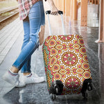 Pastel Ethnic Mandala Print Luggage Cover GearFrost
