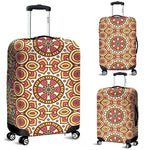 Pastel Ethnic Mandala Print Luggage Cover GearFrost