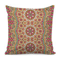 Pastel Ethnic Mandala Print Pillow Cover