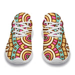 Pastel Ethnic Mandala Print Sport Shoes GearFrost