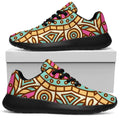 Pastel Ethnic Mandala Print Walking Shoes