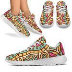 Pastel Ethnic Mandala Print Sport Shoes GearFrost