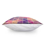 Pastel Geometric Shape Pattern Print Pillow Cover