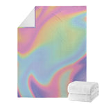 Pastel Holographic Print Blanket