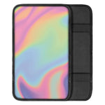 Pastel Holographic Print Car Center Console Cover