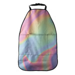 Pastel Holographic Print Car Seat Organizers
