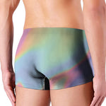 Pastel Holographic Print Men's Boxer Briefs