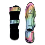 Pastel Holographic Print Muay Thai Shin Guard