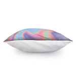 Pastel Holographic Print Pillow Cover