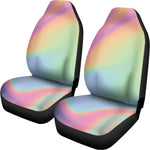 Pastel Holographic Print Universal Fit Car Seat Covers