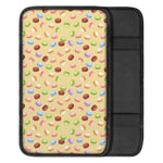 Pastel Macaron Pattern Print Car Center Console Cover