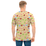 Pastel Macaron Pattern Print Men's T-Shirt