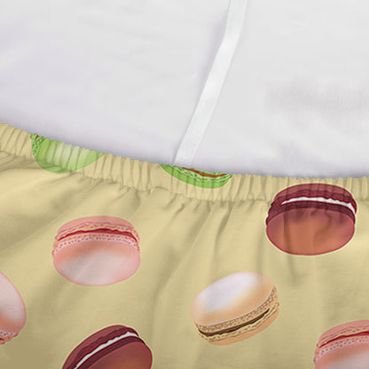 Pastel Macaron Pattern Print Sofa Cover