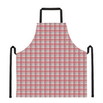 Pastel Madras Pattern Print Apron