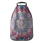 Pastel Mandala Bohemian Pattern Print Car Seat Organizers
