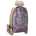 Pastel Mandala Bohemian Pattern Print Car Seat Organizers