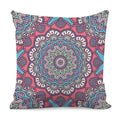 Pastel Mandala Bohemian Pattern Print Pillow Cover