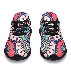 Pastel Mandala Bohemian Pattern Print Sport Shoes GearFrost