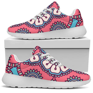 Pastel Mandala Bohemian Pattern Print Sport Shoes GearFrost