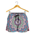Pastel Mandala Bohemian Pattern Print Women's Shorts