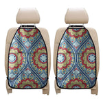 Pastel Ornament Mandala Print Car Seat Organizers