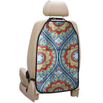 Pastel Ornament Mandala Print Car Seat Organizers