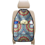Pastel Ornament Mandala Print Car Seat Organizers