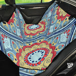 Pastel Ornament Mandala Print Pet Car Back Seat Cover