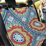 Pastel Ornament Mandala Print Pet Car Back Seat Cover