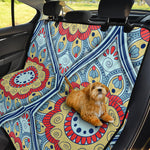 Pastel Ornament Mandala Print Pet Car Back Seat Cover