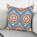 Pastel Ornament Mandala Print Pillow Cover