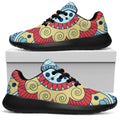 Pastel Ornament Mandala Print Walking Shoes