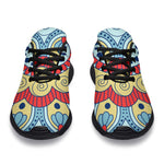 Pastel Ornament Mandala Print Sport Shoes GearFrost