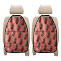 Pastel Pink Pineapple Pattern Print Car Seat Organizers
