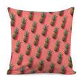 Pastel Pink Pineapple Pattern Print Pillow Cover