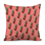 Pastel Pink Pineapple Pattern Print Pillow Cover