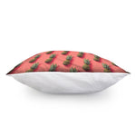 Pastel Pink Pineapple Pattern Print Pillow Cover
