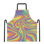 Pastel Rave Print Apron