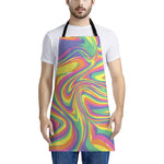 Pastel Rave Print Apron