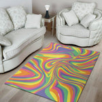 Pastel Rave Print Area Rug