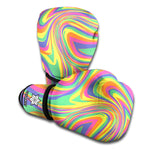 Pastel Rave Print Boxing Gloves