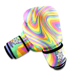 Pastel Rave Print Boxing Gloves
