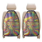 Pastel Rave Print Car Seat Organizers