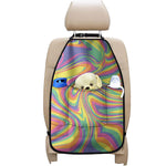 Pastel Rave Print Car Seat Organizers