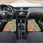Pastel Rave Print Front Car Floor Mats