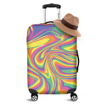 Pastel Rave Print Luggage Cover