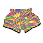 Pastel Rave Print Muay Thai Boxing Shorts