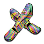Pastel Rave Print Muay Thai Shin Guard