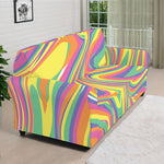 Pastel Rave Print Sofa Cover